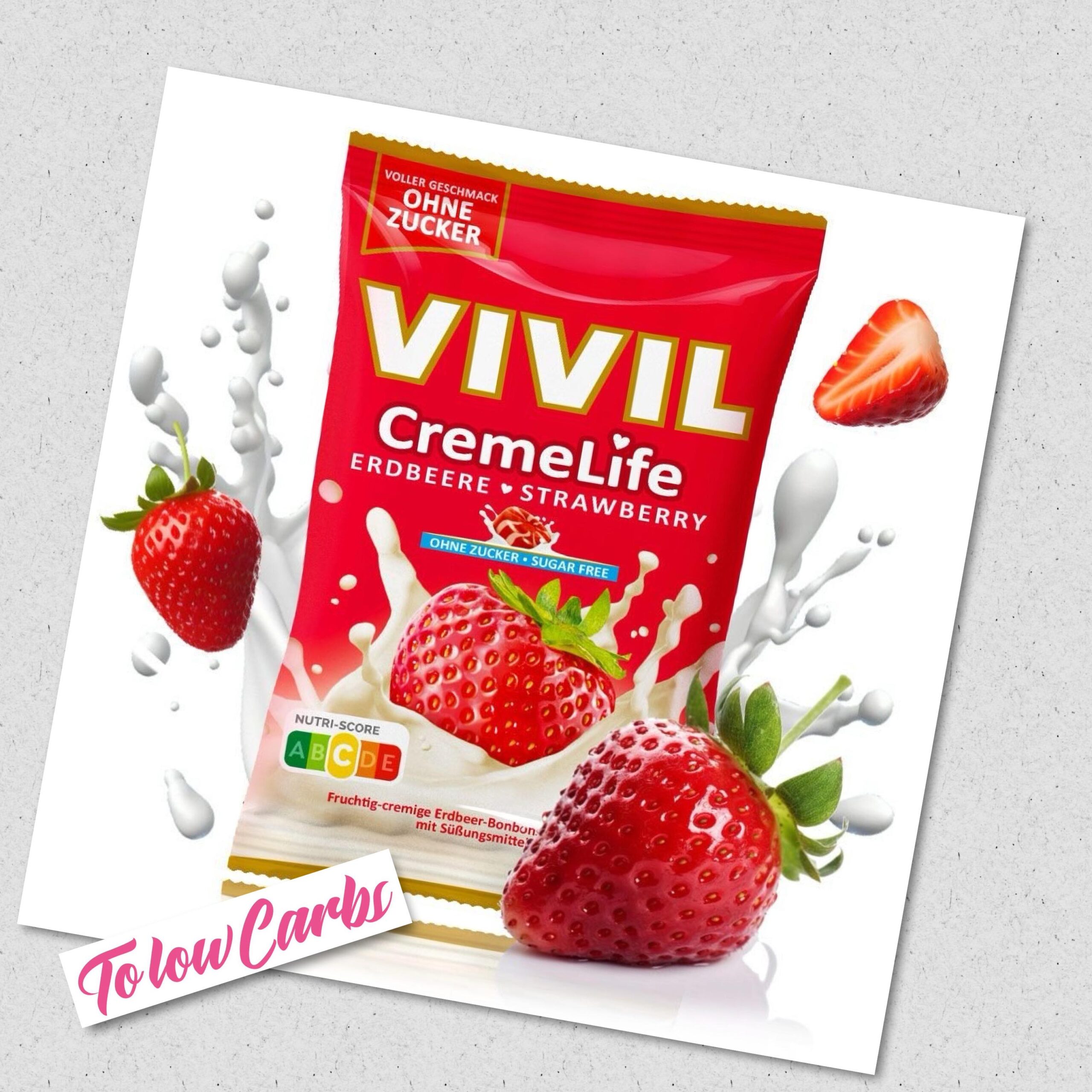 VIVIL maasika kommid